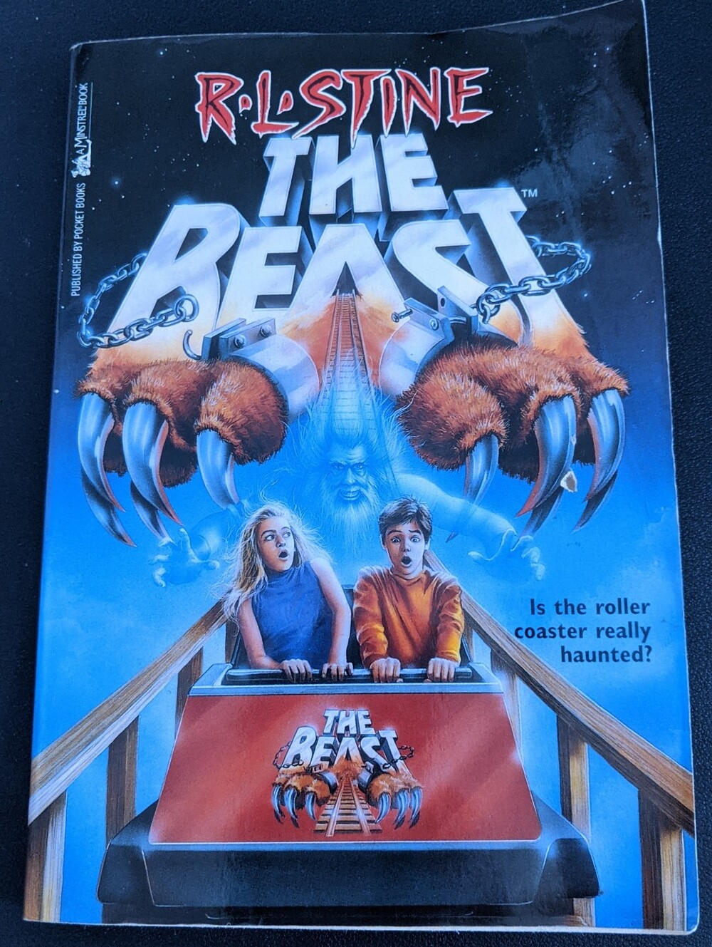 Vintage 1990s RL Stine "The Beast" book 